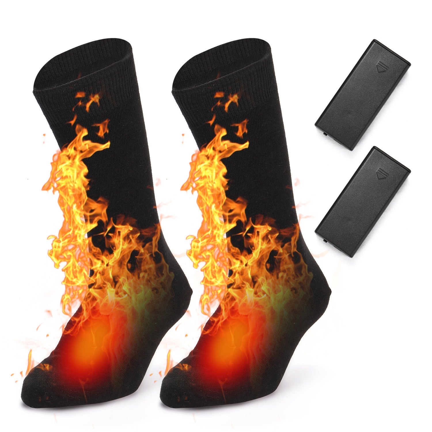 Electric warm outlet socks