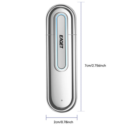 EAGET SU90 2TB USB 3.2 Memory Stick Plug and Play Zinc Alloy Solid State Flash Drive