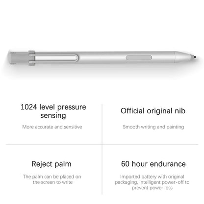 Universal Laptop Stylus Pen Rechargeable 1024 Pressure Sensing Levels Palm Rejection Capacitive Pen