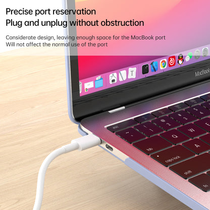 For MacBook Pro 14 inch (2021) A2442 / A2779 Matte PC Case Anti-Scratch Protective Laptop Cover with Kickstand