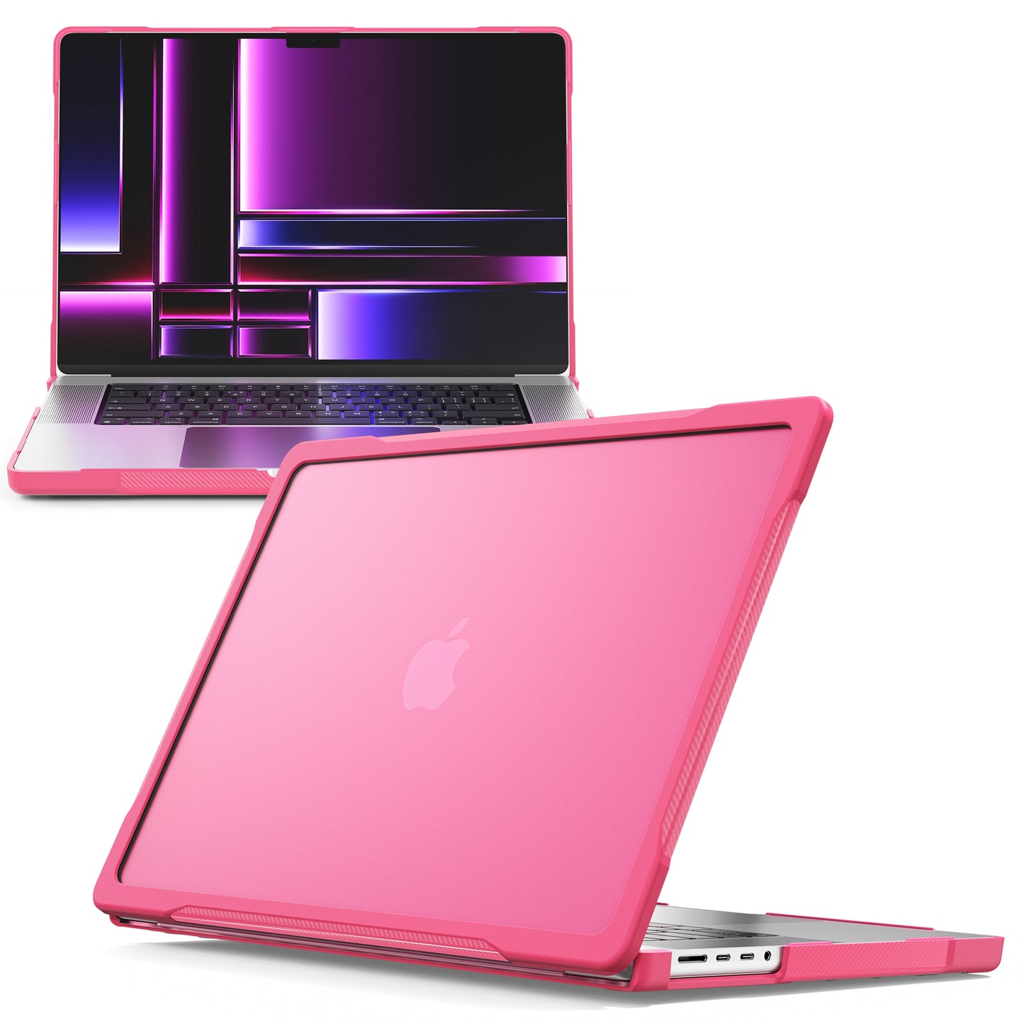 For MacBook Pro 16 inch (2021) A2485 / (2023) A2780 (M1 / M2) PC+TPU Laptop Cover Anti-Drop Shockproof Case