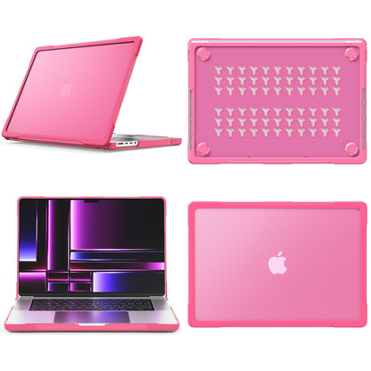 For MacBook Pro 16 inch (2021) A2485 / (2023) A2780 (M1 / M2) PC+TPU Laptop Cover Anti-Drop Shockproof Case