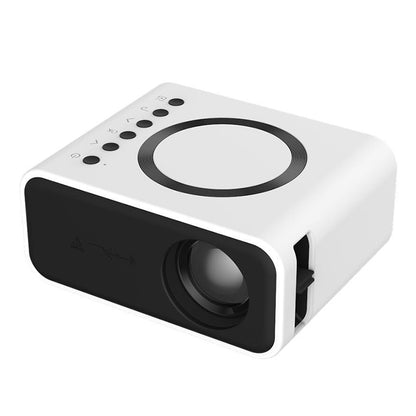 T300S 320x240 24ANSI Lumens LCD Projector Home Theater Mini Projector Support Wired / Wireless Sync Screen