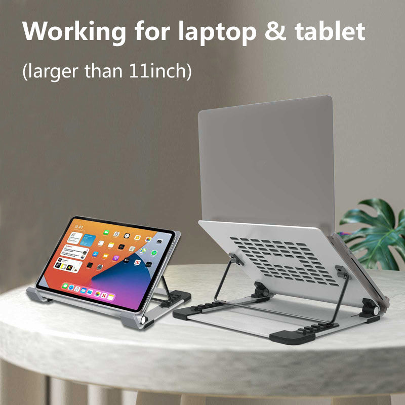 P2 Desktop Laptop Stand Holder Notebook Computer Fast Heat Dissipation Aluminum Alloy Laptop Riser Bracket