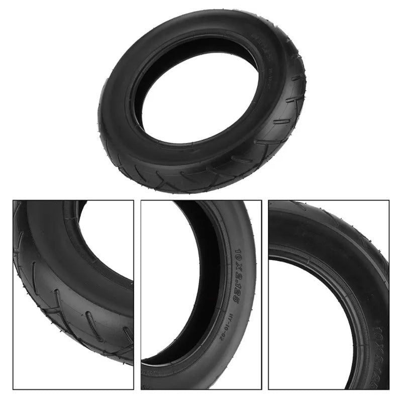 For Electric Scooters 10x2.125 Rubber Tyre Set with Inner Tube E-Scooter Tire Replacement Parts