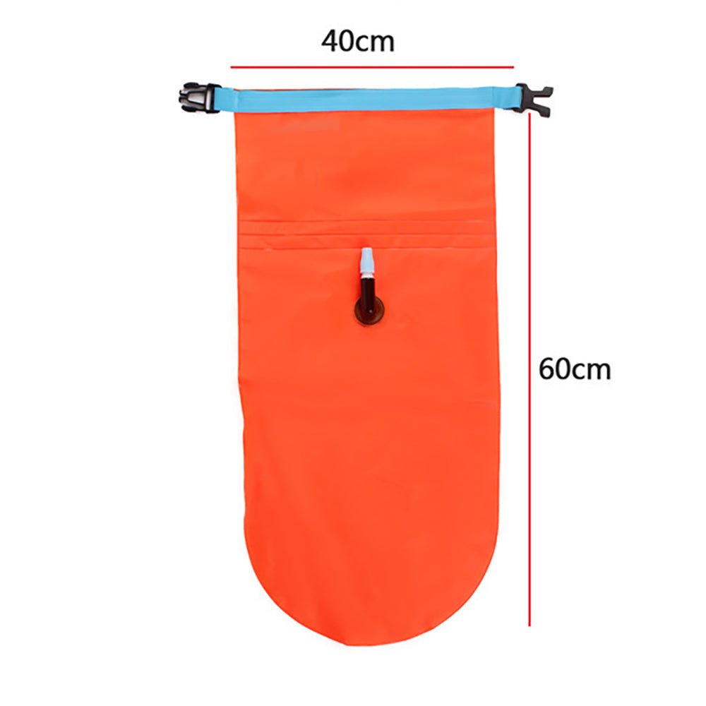 SC19102501 PVC Inflatable Storage Swimming Bag Swim Buoy Waterproof Dry Bag Float Pouch Keep Gear Dry for Boating Swimming