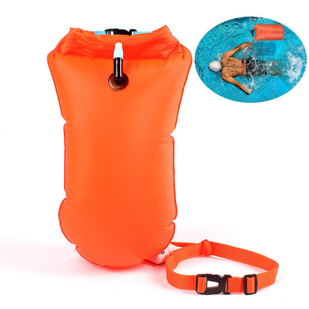 SC19102501 PVC Inflatable Storage Swimming Bag Swim Buoy Waterproof Dry Bag Float Pouch Keep Gear Dry for Boating Swimming