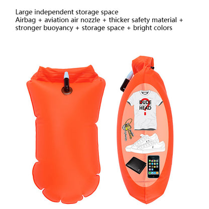 SC19102501 PVC Inflatable Storage Swimming Bag Swim Buoy Waterproof Dry Bag Float Pouch Keep Gear Dry for Boating Swimming