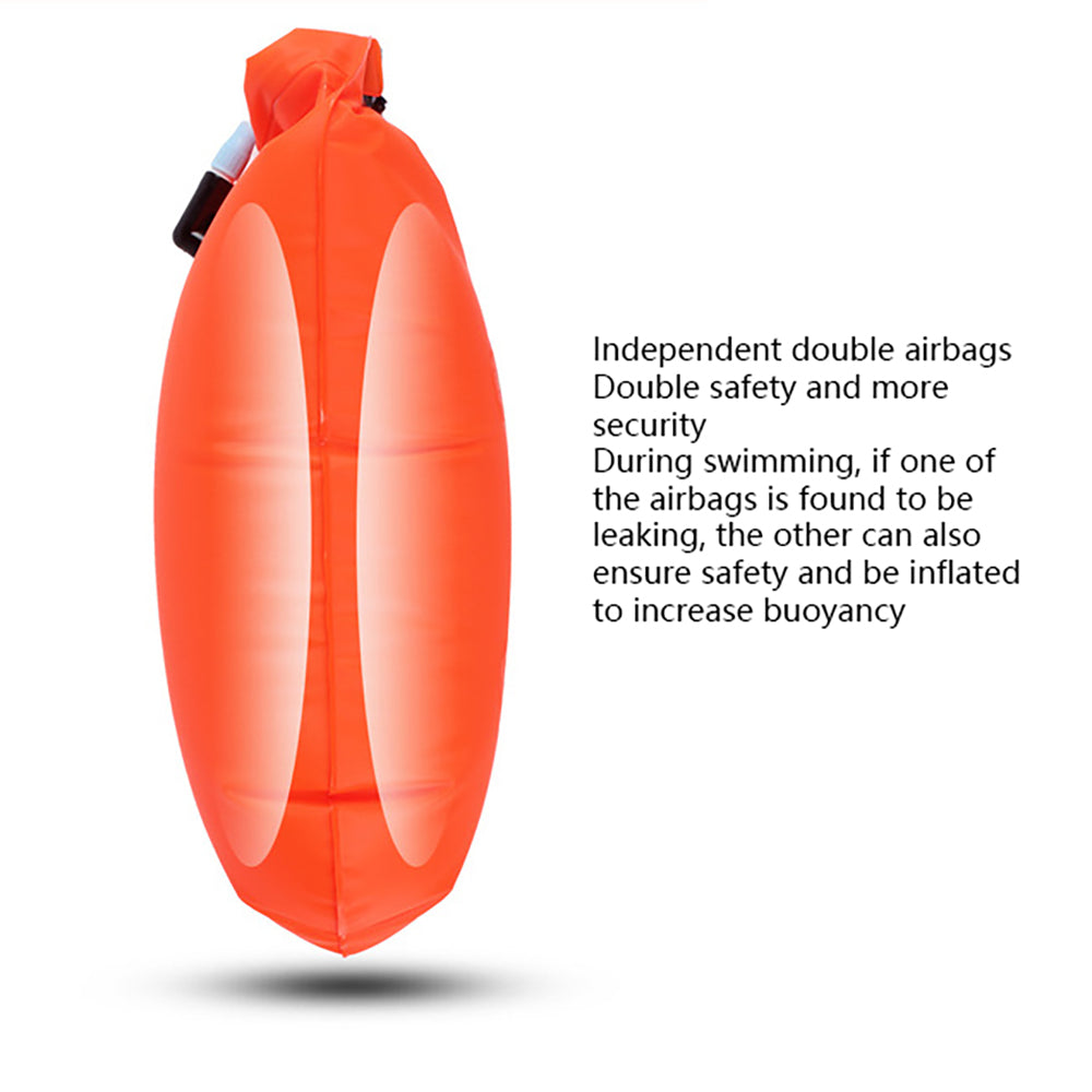 SC19102501 PVC Inflatable Storage Swimming Bag Swim Buoy Waterproof Dry Bag Float Pouch Keep Gear Dry for Boating Swimming