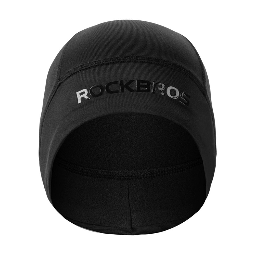 ROCKBROS YPP016 Polyester Spandex Fabric Thermal Warm Hat Cycling Skiing Cap Winter Skiing Beanie Hat for Keeping Head Warm