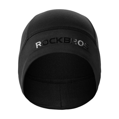 ROCKBROS YPP016 Polyester Spandex Fabric Thermal Warm Hat Cycling Skiing Cap Winter Skiing Beanie Hat for Keeping Head Warm