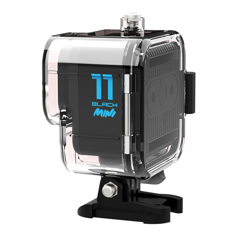 Waterproof Case for GoPro Hero 11 Black Mini Action Camera , PC Stainless Steel Anti-drop Underwater Camera Case