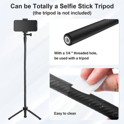 TELESIN TE-FM-003 Flexible Shooting Bracket Phone Action Camera Holder Vlogging Selfie Stick Stand