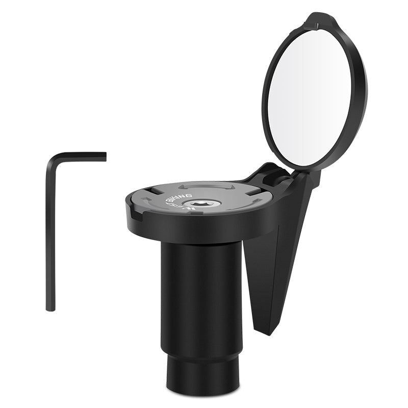 WEST BIKING YP0720044 Bicycle Rearview Mirror Adjustable Bike Handlebar Convex View Mirror