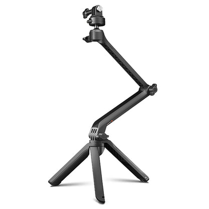 PGYTECH P-GM-158 3-Folding Tripod Stand Multi-Functional Selfie Stick Phone Holder Magic Arm for GoPro / Insta360 / DJI Action Camera