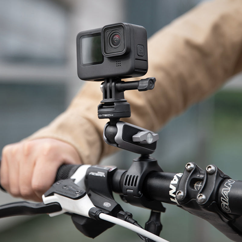 PGYTECH P-GM-222 CapLock Sport Camera Riding Bracket Bike / Motorcycle Handlebar Mount Phone Holder