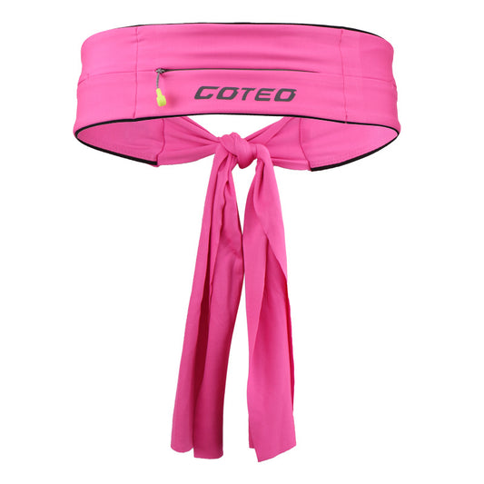 COTEO Reflective Sports Waist Bag Milk Silk Strap Belt Pouch Multifunctional Cell Phone Key Bag for Running