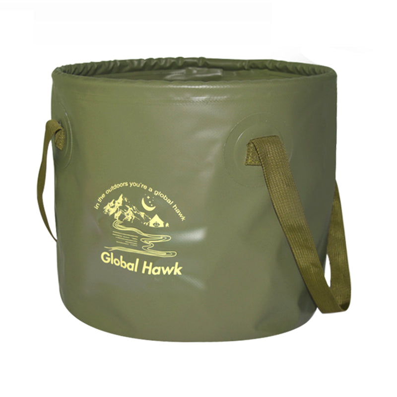 HALIN AT6658-1 20L Collapsible Bucket Portable Water Storage Container Folding Water Bucket for Camping Hiking