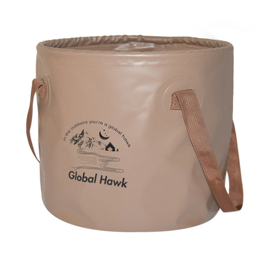 HALIN AT6658-10 10L Folding Bucket Portable Water Container Collapsible Bucket for Camping Hiking