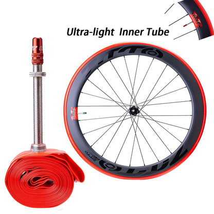 ZTTO Ultra-Light Bicycle Inner Tube TPU Road Bike Inner Tube with 60mm Nozzle