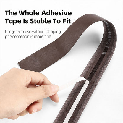 WEST BIKING YP0804072 1 Pair Bicycle Handlebar Wrap Tapes Cycling Bike Handlebar Cowhide Leather Straps