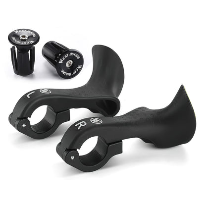 WEST BIKING YP1602969B Lightweight Bicycle Mount Bar Ends Set with Bike Expansion Plug MTB Bike Accessories