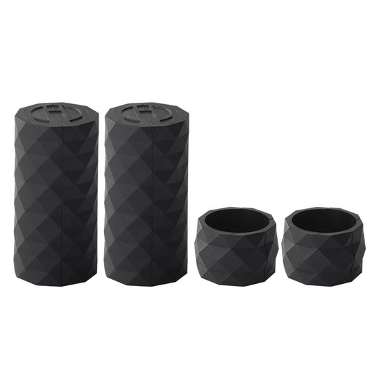 ENLEE 4Pcs Fixed Gear Bicycle Handlebar Grip Fixing Sleeve Non-Slip Bike Handlebar Silicone Cover