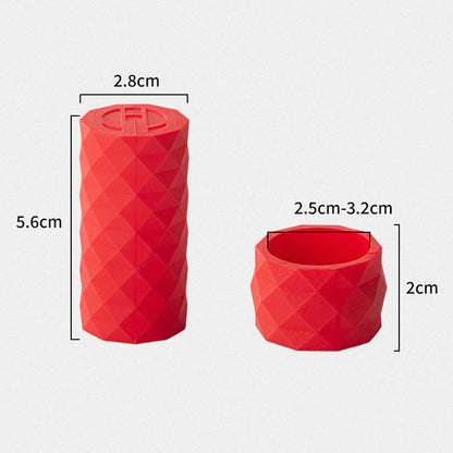 ENLEE 4Pcs Fixed Gear Bicycle Handlebar Grip Fixing Sleeve Non-Slip Bike Handlebar Silicone Cover