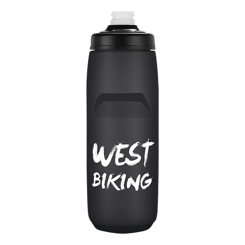 WEST BIKING YP0721042 750ML PP+Silicone Water Bottle Outdoor Camping Drinking Cup (BPA Free, without FDA Certification)