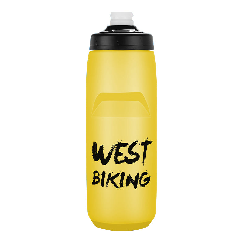 WEST BIKING YP0721042 750ML PP+Silicone Water Bottle Outdoor Camping Drinking Cup (BPA Free, without FDA Certification)