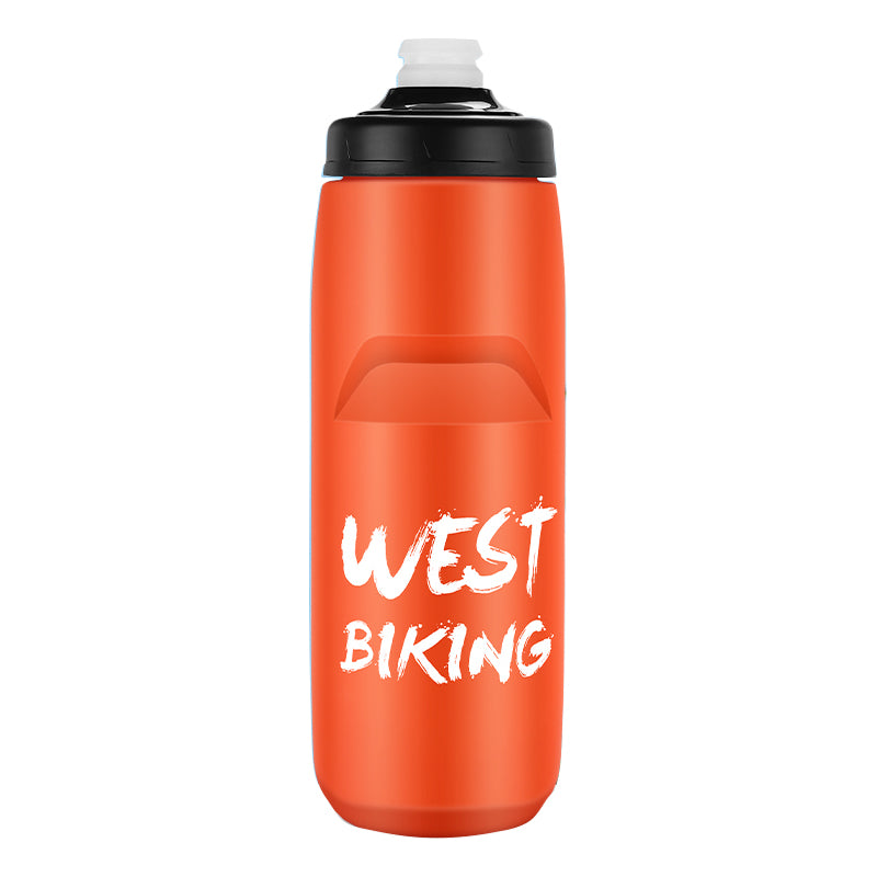 WEST BIKING YP0721042 750ML PP+Silicone Water Bottle Outdoor Camping Drinking Cup (BPA Free, without FDA Certification)