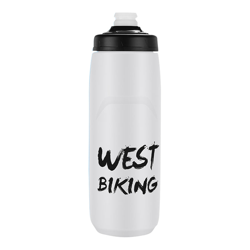 WEST BIKING YP0721042 750ML PP+Silicone Water Bottle Outdoor Camping Drinking Cup (BPA Free, without FDA Certification)