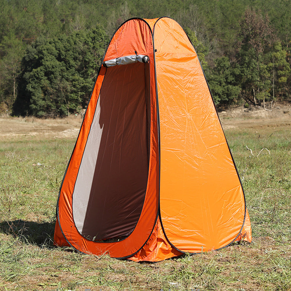 Portable Outdoor Tent Shower Toilet Dressing Room Folding Pop-Up Camping Tent for One Person, 120*120*190CM