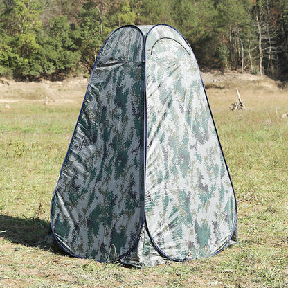 Portable Outdoor Tent Shower Toilet Dressing Room Folding Pop-Up Camping Tent for One Person, 120*120*190CM