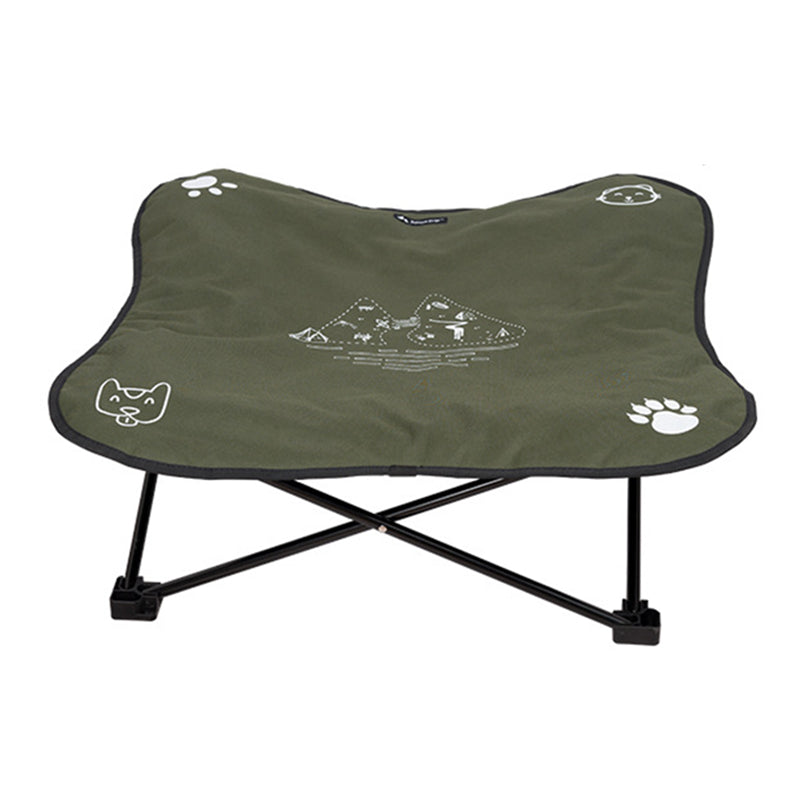 SHINETRIP A404 Elevated Raised Dog Cat Bed Aluminum Alloy Folding Pet Cot Soft Cushion Pet Hammock Bed