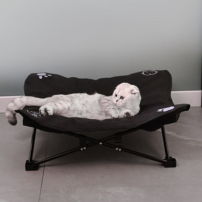 SHINETRIP A404 Elevated Raised Dog Cat Bed Aluminum Alloy Folding Pet Cot Soft Cushion Pet Hammock Bed