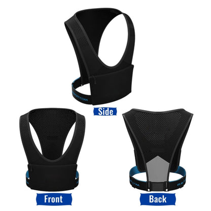 Reflective Vest Cell Phone Pouch Outdoor Sports Mobile Phone Chest Bag for Night Running (Free Size)