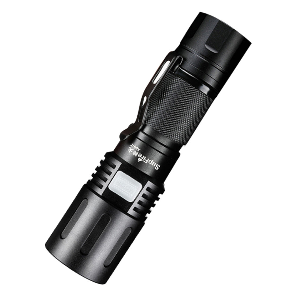 SUPERFIRE X60-T 36W High Brightness Flashlight Zoomable Focus Portable Flashlight with 5200mAh Battery