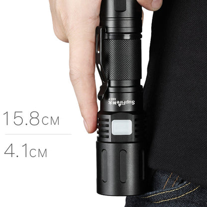 SUPERFIRE X60-T 36W High Brightness Flashlight Zoomable Focus Portable Flashlight with 5200mAh Battery