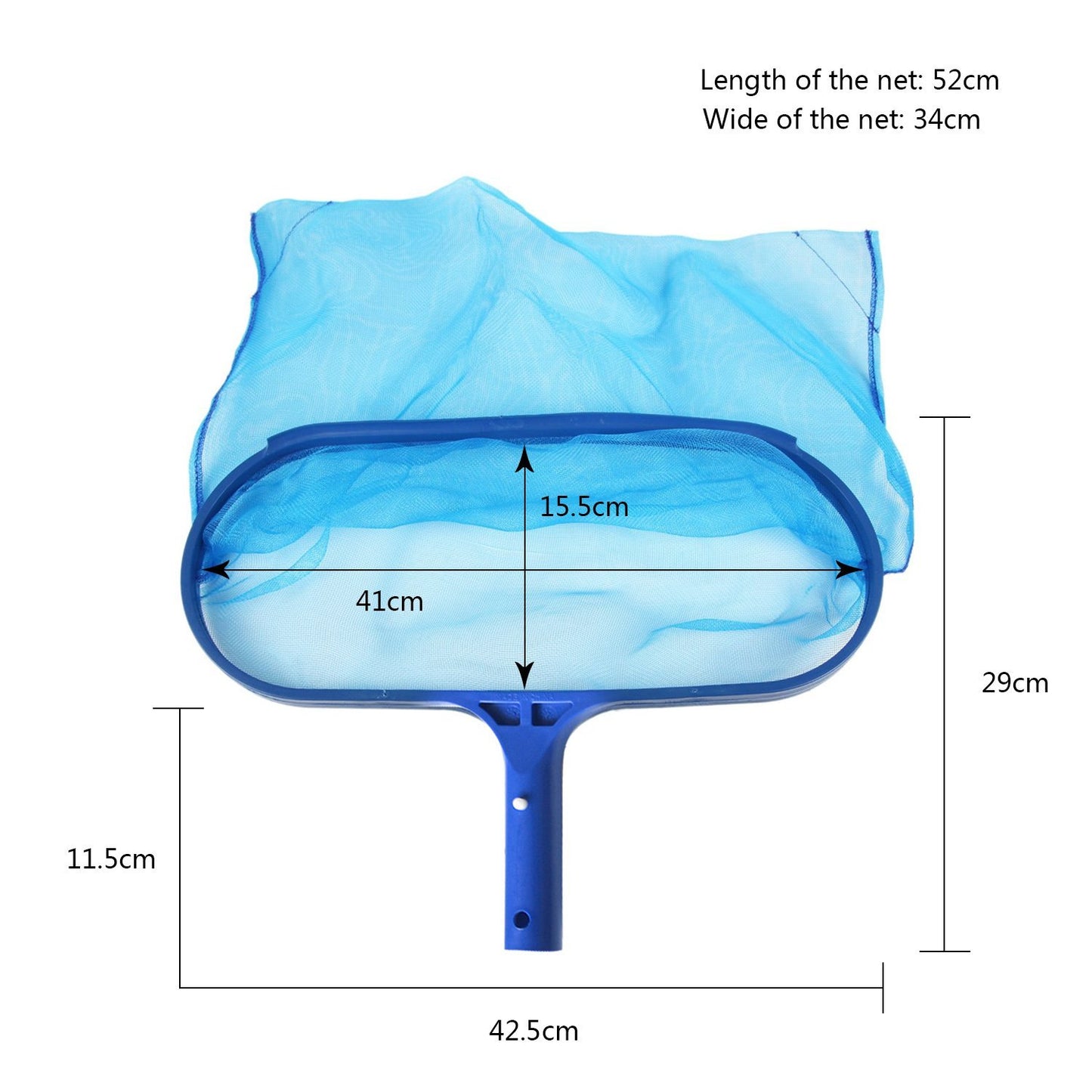 K-1011 Swimming Pool Skimmer Net Leaf Cleaning Net Deep Bag Catcher Pool Cleaner Mesh