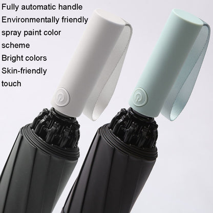 20 Ribs 190T Cloth Automatic Umbrella Sun-proof Rainproof Dual-use Reverse Type Folding Umbrella