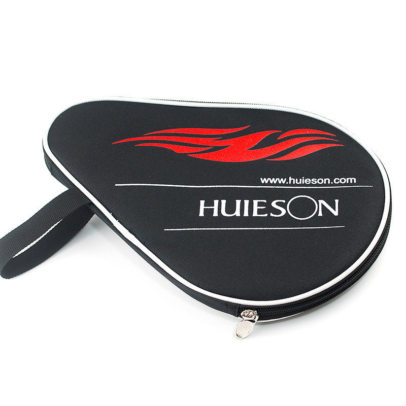 HUIESON HS-PT-H02 Gourd Shape Oxford Cloth+Sponge Cover Ping Pong Paddle Case for 1 Table Tennis Bat Racket