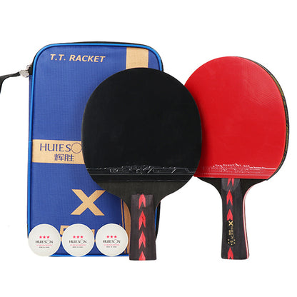 HUIESON 5-Star Table Tennis Bat Table Tennis Racket Player Set for Indoor Outdoor Games