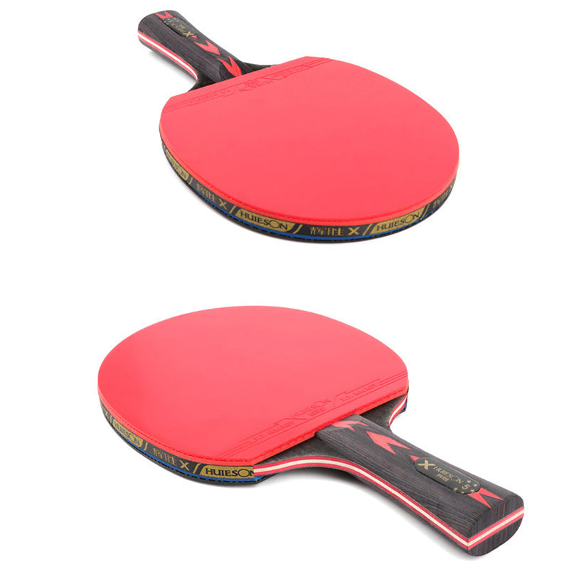 HUIESON 5-Star Table Tennis Bat Table Tennis Racket Player Set for Indoor Outdoor Games