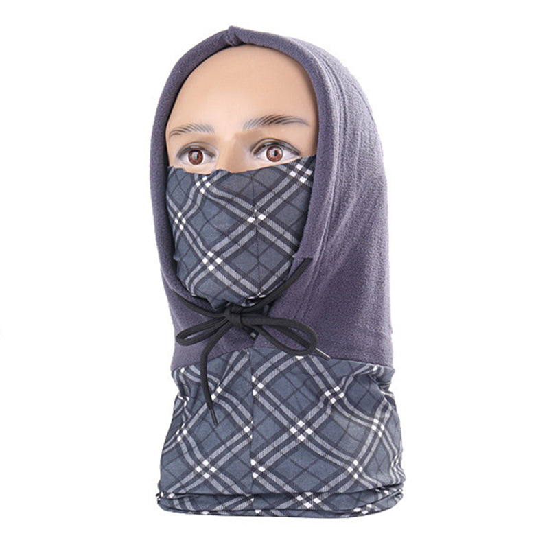 AOTU Outdoor Windproof Warm Neck Gaiter Face Cover Polar Fleece Polyester Cycling Unisex Head Scarf