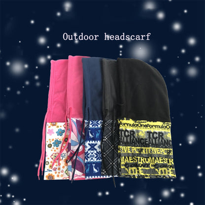 AOTU Outdoor Windproof Warm Neck Gaiter Face Cover Polar Fleece Polyester Cycling Unisex Head Scarf