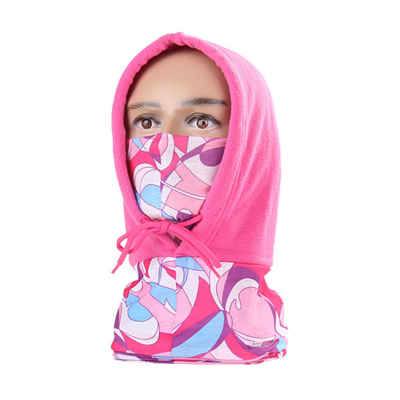 AOTU Outdoor Windproof Warm Neck Gaiter Face Cover Polar Fleece Polyester Cycling Unisex Head Scarf