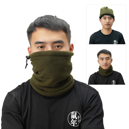 AOTU Multifunctional Winter Outdoor Cycling Skiing Face Mask Dual Layer Thermal Fleece Neck Gaiter