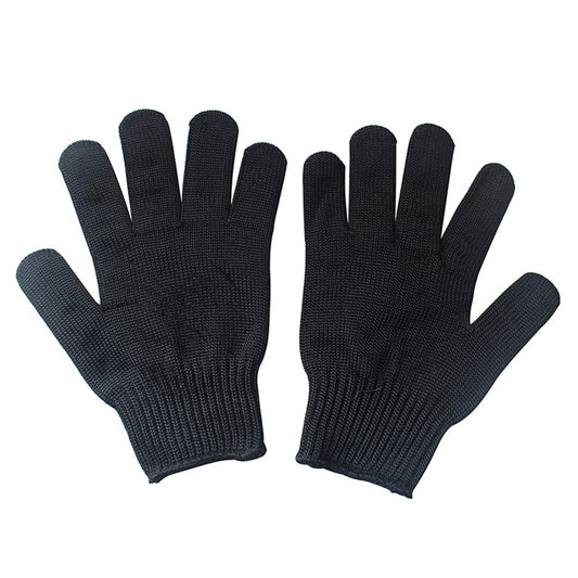 AOTU AT8812 1 Pair Anti-cut Working Gloves Vinyl Fiber + Stainless Steel Wire Cut Resistant Hand Protection Gloves