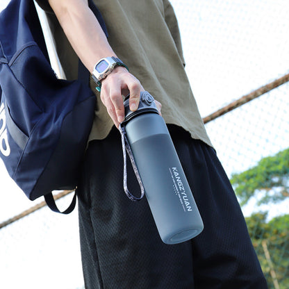 KANGZYUAN 8082 650ml Outdoor Sports Leak Proof Water Bottle Tritan Drinkware (BPA Free, No FDA Certificate)